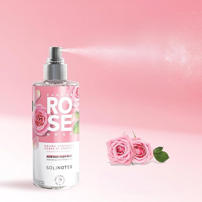 Solinotes Paris Rose Brume parfumée 250ml