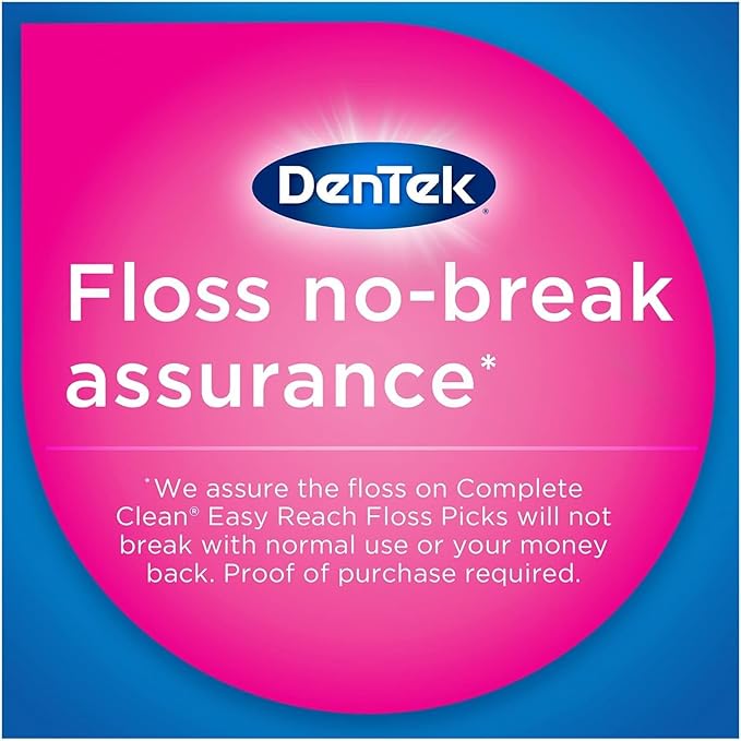 DenTek Complete Clean, Variety Pack, Fresh Mint Angles Floss Picks (75ct), & Interdental Cleansers (32ct) (2 of Each)