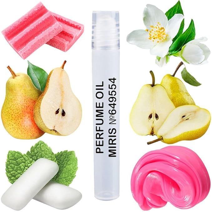 MIRIS No. 649554, Inspired by Vanilla & Dreamy Pink, Long-Lasting Perfume Oil for Women Roll-On, Rollerball 0.34 Fl Oz / 10 ml