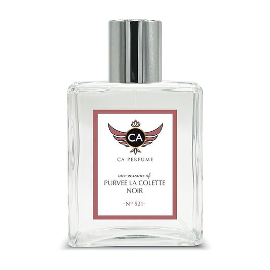 CA Perfume Impression of Purvee La Colette Noir For Unisex Floral Woody Musk Fragrance Long Lasting Perfume Eau De Parfum 3.4 Fl Oz 100ml