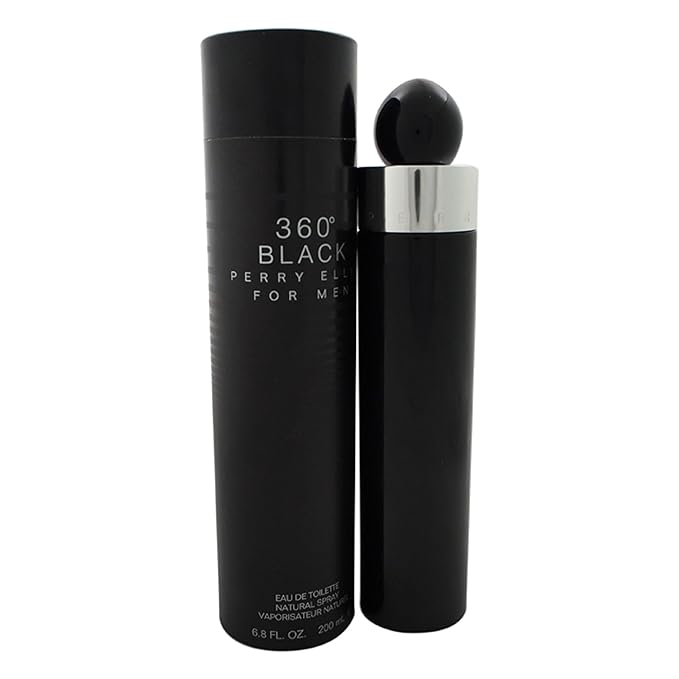 360 Black by Perry Ellis for Men - 6.8 oz EDT Spray