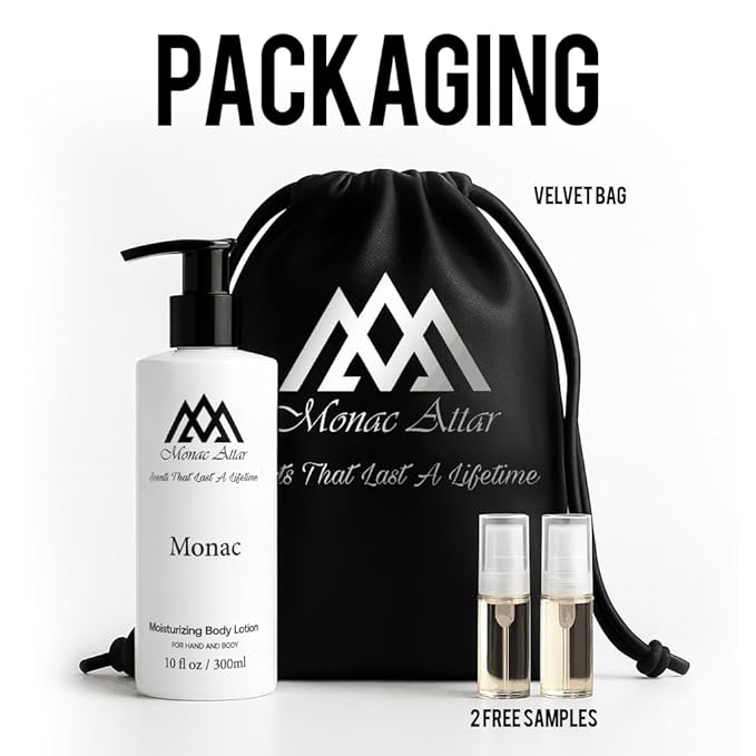 Monac Blanche Beta Lotion Inspired by Blanche Bete, Eau De Parfum, 10 oz/300ml, Unisex, Long Lasting, Luxury Made Affordable