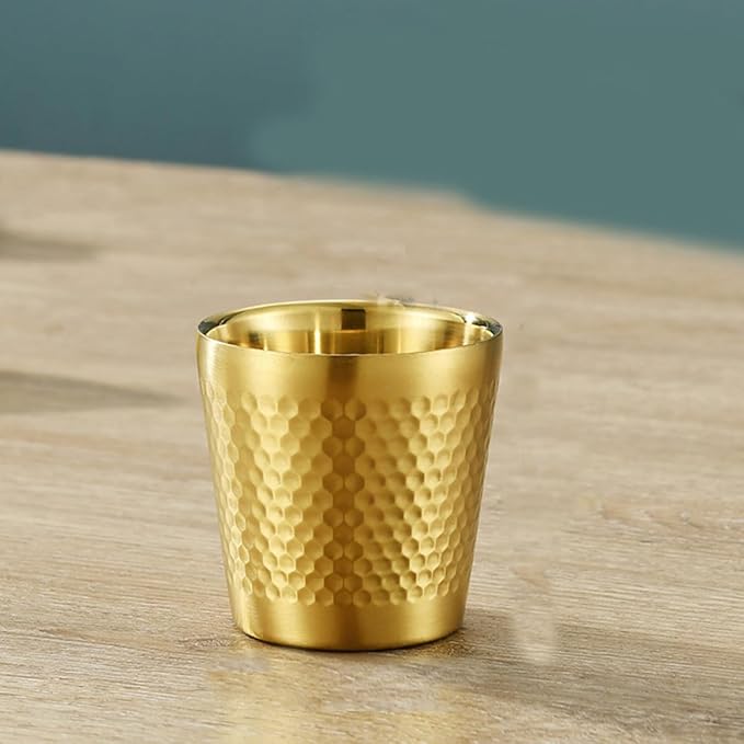 NOLITOY 304 Stainless Steel Shaving Soap Bowl for Men Bubble Foam Lathering Cup Gold Foaming Bowl for Daily Shaving