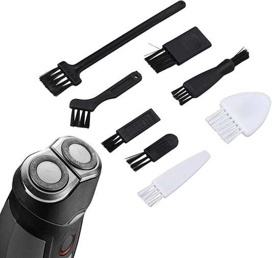 8Pcs Electric Shaver Cleaning Brush, Razors Brush Set, Replacement Trimmer Cleaner Brush Set for Home Appliances Computer Keyboard Accessories