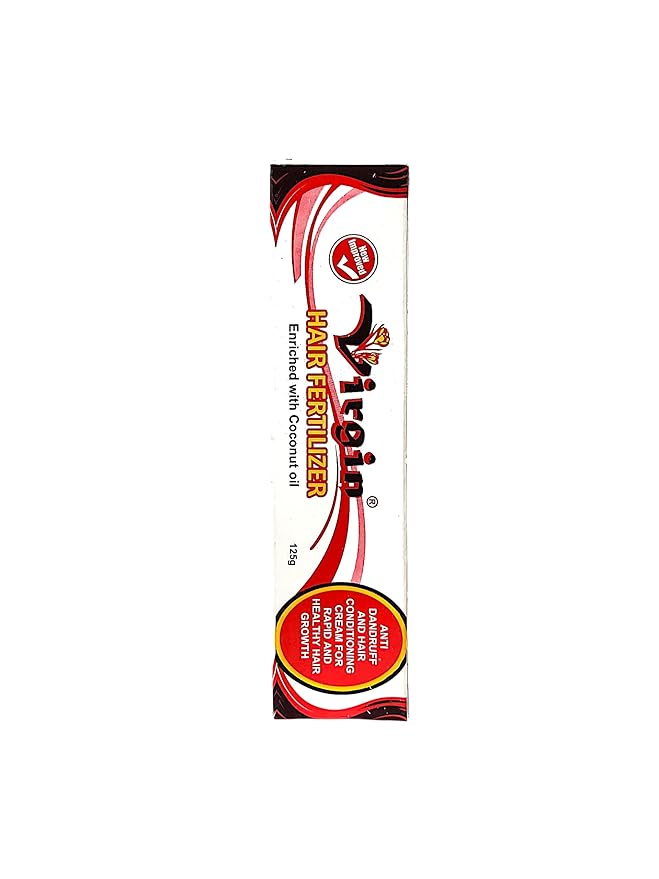 Virgin Hair Fertilizer Cream with Coconut Oil, Anti-Dandruff Hair Conditioning Cream, 125g