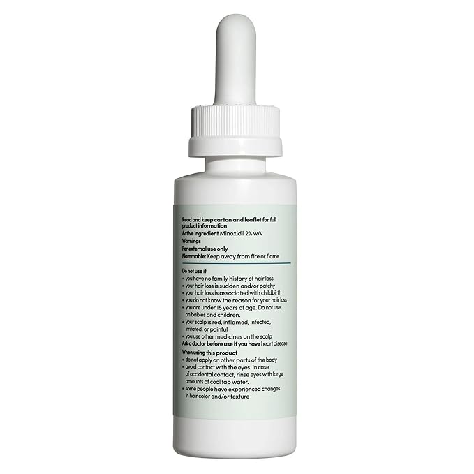 hers Full Volume Shampoo & Conditioner Set - Volumizing Set for Women- Adds Volume & Shine - Coastal Cedar Citron - 2 x 6.4 oz & hers Minoxidil 2% Topical Serum Solution, Hair Regrowth Treatment, 2 oz
