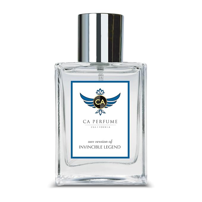 CA Perfume Impression of Invincible Legend for Men Woody Aromatic Fragrance Long Lasting Mens Cologne Eau De Parfum 1.7 Fl Oz 50ml