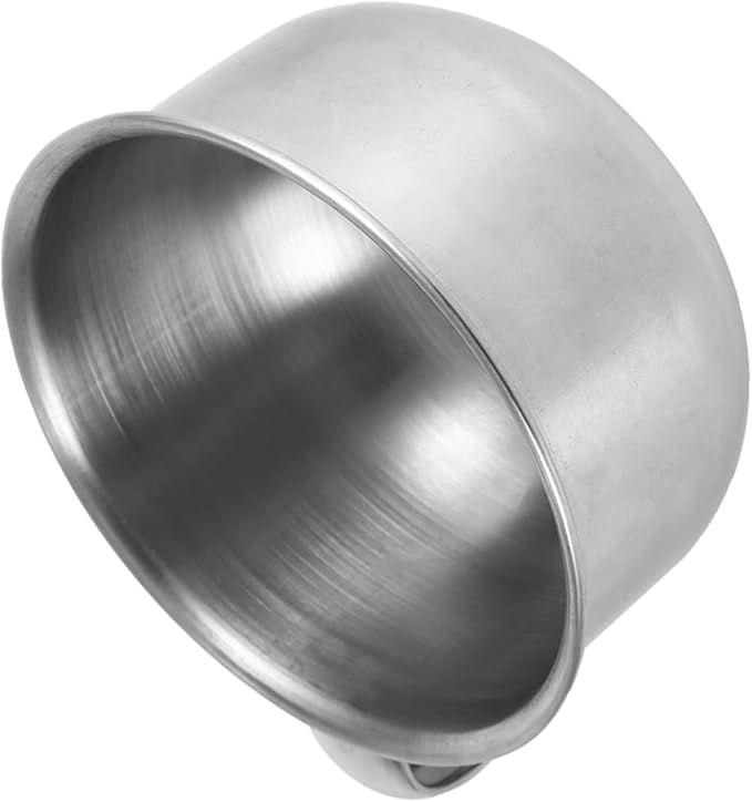 Dioche Stainless Steel Shaving Soap Bowl, Shaving Mug for Shave Cream and Soap, Metal Shaving Soap Mug Bowl Cup Shaver Cleansing Foam Tool For Man