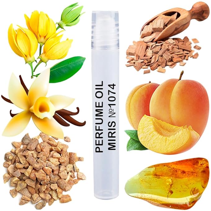MIRIS No. 1074, Inspired by Vanilla Extasy, Long-Lasting Perfume Oil for Women Roll-On, Rollerball 0.34 Fl Oz / 10 ml