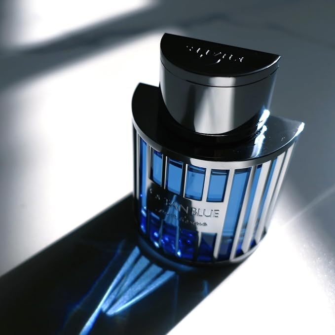 Maison d'Orient Ocean Blue Eau de Parfum 3.4 oz - Aromatic Woody Mens Cologne with Fresh Citrus Woods and Vanilla loved for its long lasting trail and compliment catching aroma
