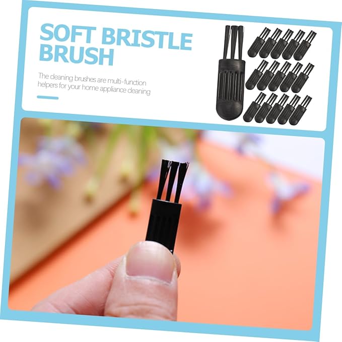 Ipetboom Mini Brush for Electric Shaver Multipurpose Cleaning Brush Razor Cleaner Portable for Home and Travel