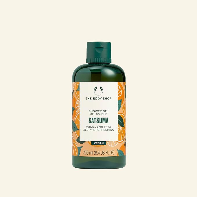 The Body Shop Shower Gel, Satsuma, 8.4 fluid Oz, Packaging May Vary