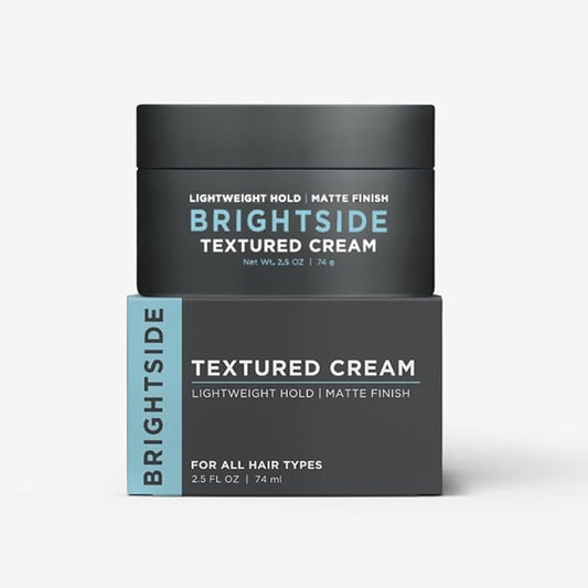 Textured Cream | Lightweight Hold Matte Finish | Water Based Clay Blend | for All Hair Types | Styling Product