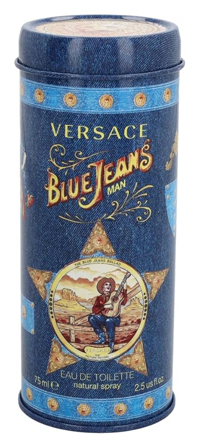 Versace Blue Jeans Mens Edt 75ml Spray (2.5 fl.oz) by Hadunoi