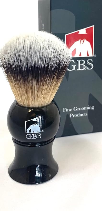 G.B.S Men's Synthetic Shaving Brush, Ultimate Wet Shaving designed for the Best Shave