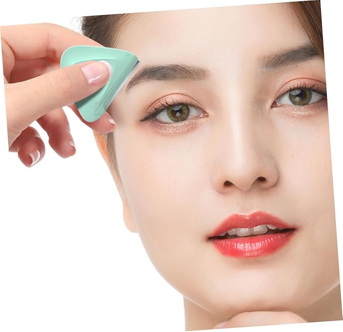Ipetboom 24pcs Brow Scissors Eyebrow Razor for Women Simple Style Facial Hair Trimmer Razor Blades Grooming Tool Eyebrow Shaper Women Supplies