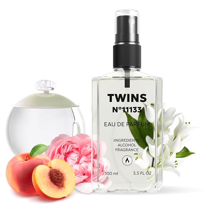 TWINS Impression of Noa | Perfume for Women Eau de Parfum | No.11133 | 3.4 Fl Oz / 100 ml