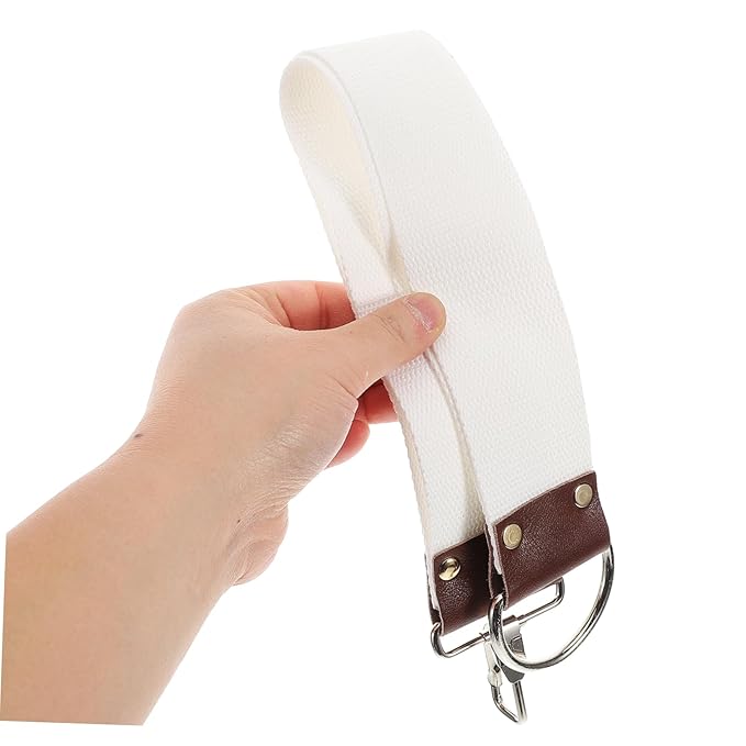NOLITOY Dual Layer Canvas Strop Professional Barber Shaving Strap for Straight Sharpening Portable and Design to Maintain Sharpness and Reduce Shaving Irritation