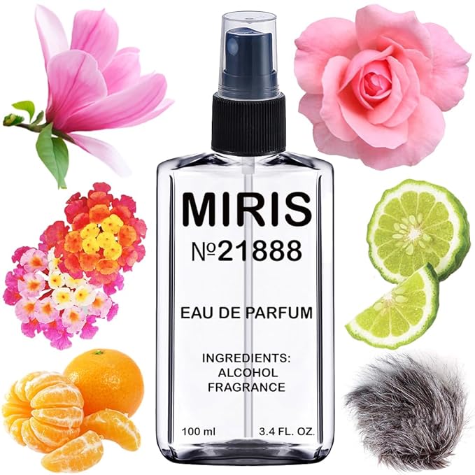 MIRIS No. 21888, Inspired by L'Acquarossa, Long-Lasting Eau de Parfum for Women, Spray 3.4 Fl Oz / 100 ml