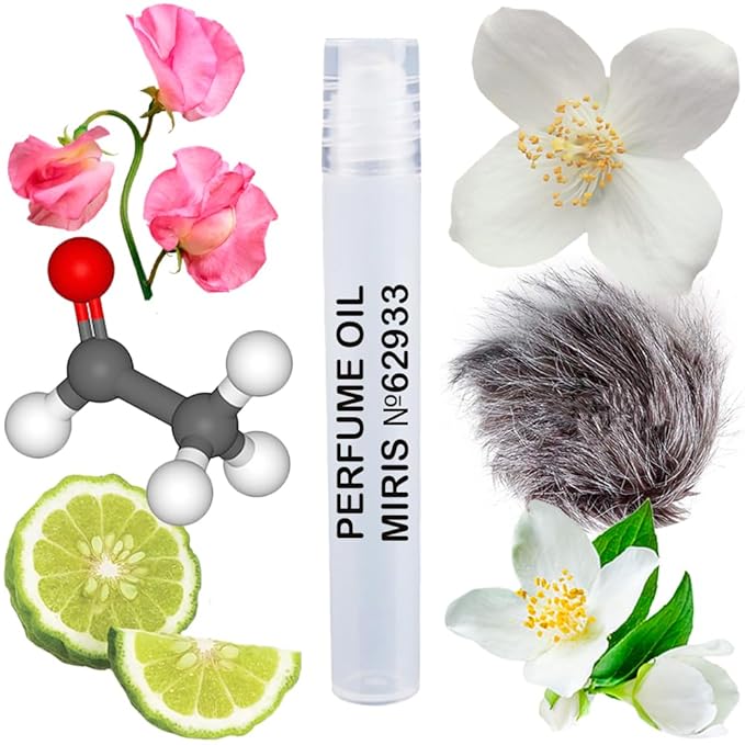 MIRIS No. 62933, Inspired by Mfk 724, Long-Lasting Unisex Perfume Oil for Women & Men Roll-On, Rollerball 0.34 Fl Oz / 10 ml