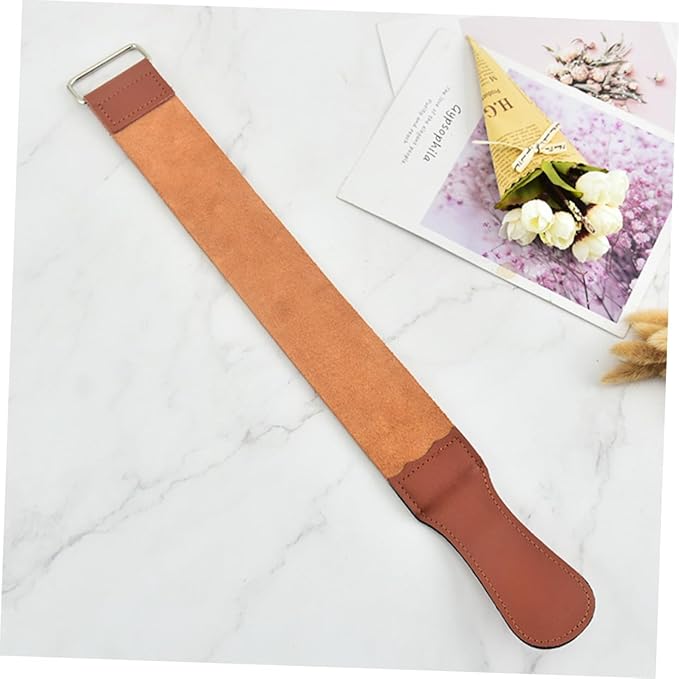 Strop Dual-sided Sharpening Tool for Home and Barber Use Convenient Hair Removal and Polishing Strap Leather Design for Edge Maintenance