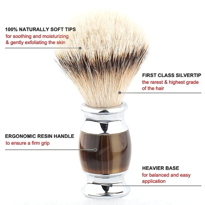 Cumberbatch First Class Silvertip Badger Shaving Brush