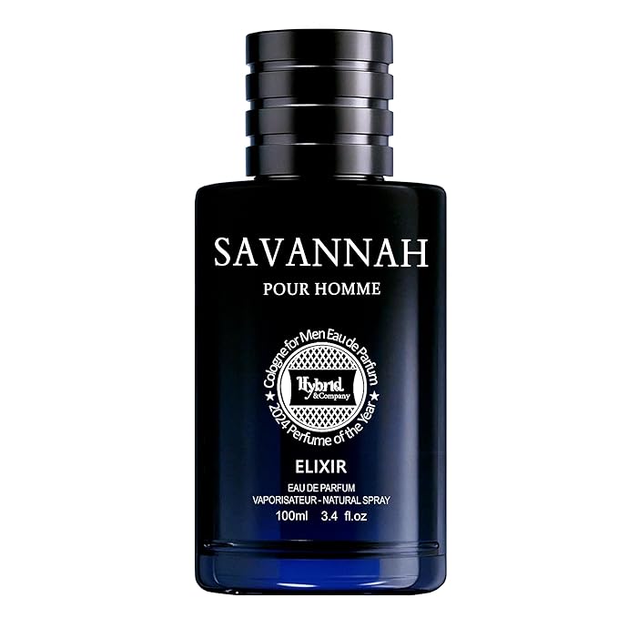 Hybrid & Company Savannah Pour Home Elixir For Men Eau De Parfum Vaporisateur Natural Spray 3.4 Fl Oz