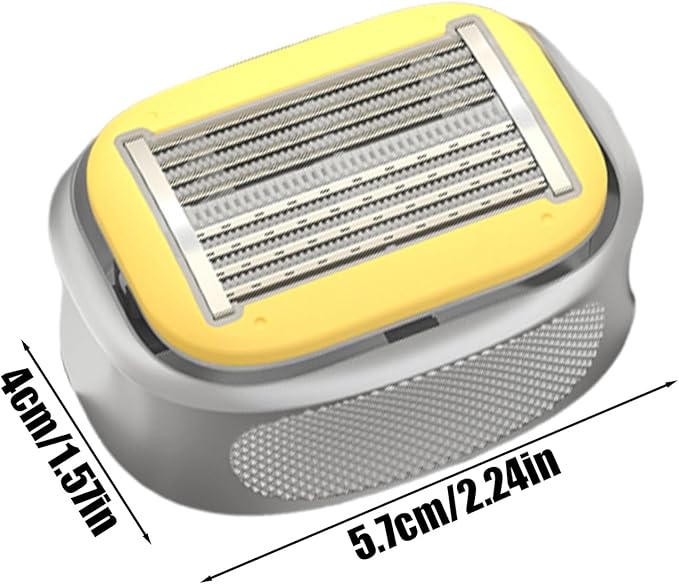 Manual Head Shaver - Bald Shaving Tool, Hair Clipper Groomer, Portable Handheld Razor, Stainless Steel Blade | Efficient Grooming Device for scalp legs arms face daily travel seniors athletes barber u