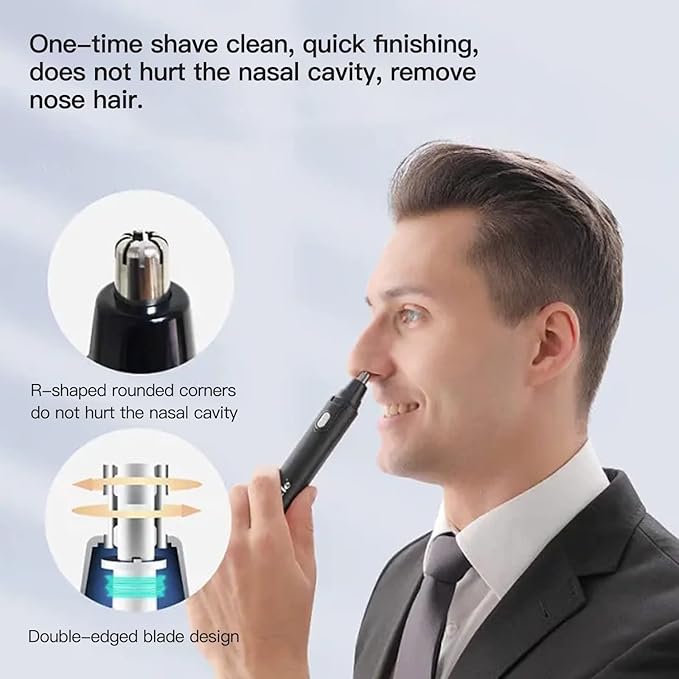 Nose Ear Facial Hair Trimmer Wet Dry Blade for Panasonic ER417 ER430 ER411 ER420 ER412