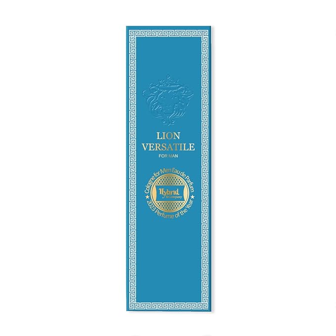Hybrid & Company Masculine and Woody Scents Cologne Lion Versatile for Men Eau de Toilette Natural Spray Men's Perfume