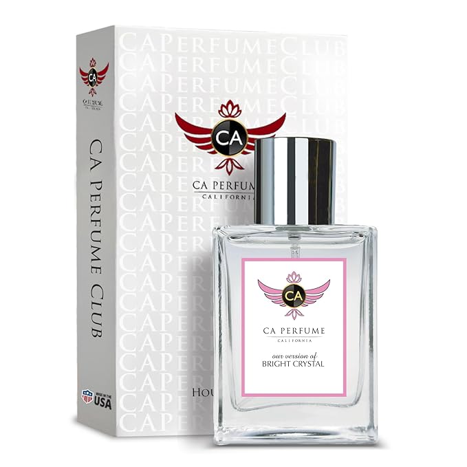 CA Perfume Impression of Bright Crystal For Women Concentrated Long Lasting Eau de Parfum Spray Atomizer Bottle 1.7 Fl Oz/50ml
