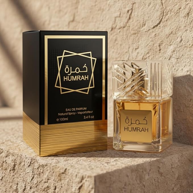 META-BOSEM Men's Perfume Gift Set, EDP, 2 Pack (3.4 oz / 100 mL each), Humrah, Vanilla Tobacco Blend, Oud & Warm Woods, for cool nights, Long-Lasting, Gift Ready