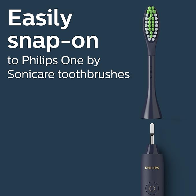 Philips Sonicare, 2 Brush Heads, Midnight Navy Blue (BH1022/04)