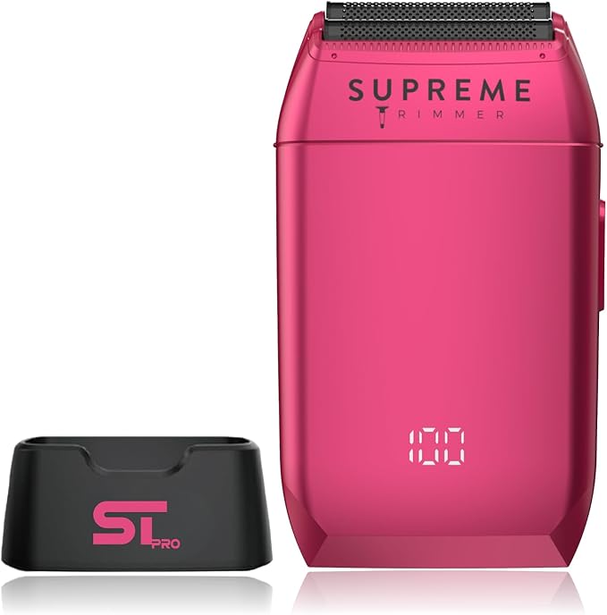Supreme Trimmer Crunch STF602 – Waterproof Double Foil Shaver for Men | 150 Min Runtime, Wet/Dry Cordless & Corded Electric Razor | Hypoallergenic Foils for Face, Head & Stubble
