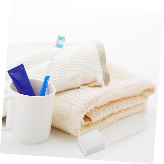 GALPADA Multi-use Flosser Tip Heads Box Storage Container Flosser Tip Covers Packing Box Travel Essential
