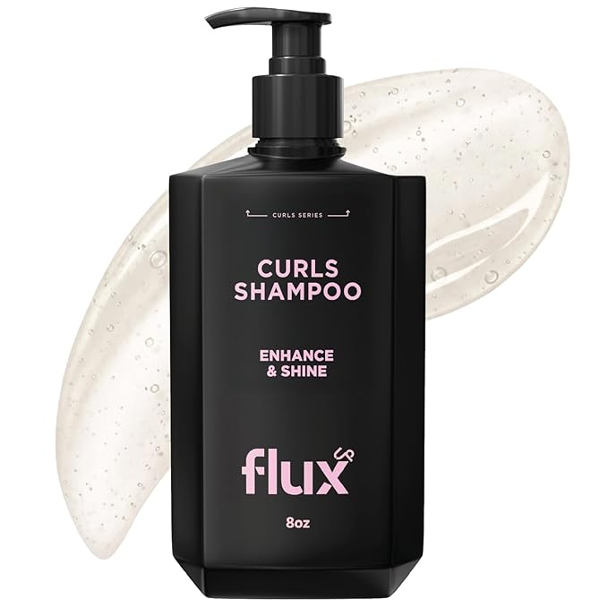 Curly Hair Shampoo – Hydrating Shampoo for Curly & Wavy Hair for Women & Men – Sulfate-Free Frizz Control & Moisture for Defined, Stronger, Softer Curls – 8 fl oz