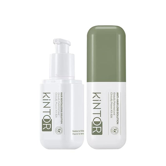 0.5% KX-826 DHT Blocker Hair Thickening Growth Products，Plant-Based Extract Essence Anti-Hair Loss Solution,Hair Spray,3 Days Oil Control 1-2 Weeks Hair Loss Reduction 3-6 Months New Hair Visible