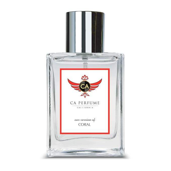 CA Perfume Impression of Coral for Women Floral Fruity Fragrance Long Lasting Perfumes for Women Eau De Parfum 1.7 Fl Oz 50ml