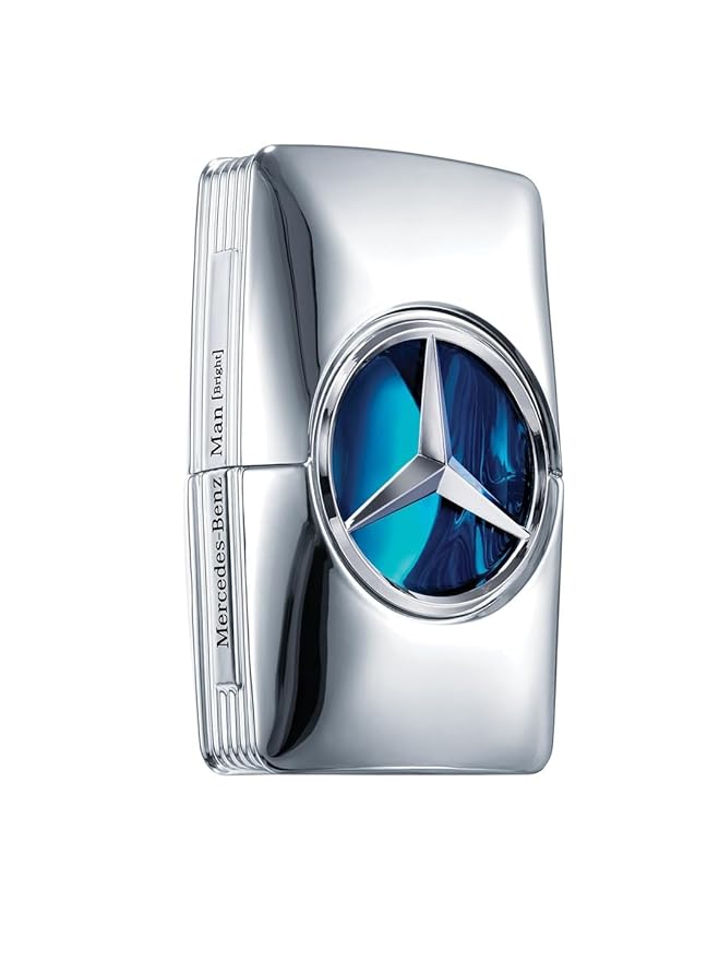 Mercedes Benz Man Bright - Eau de Parfum for Men - Long Lasting Mens Cologne - Bergamot, Patchouli Cologne - Perfume for Men - 3.4 oz