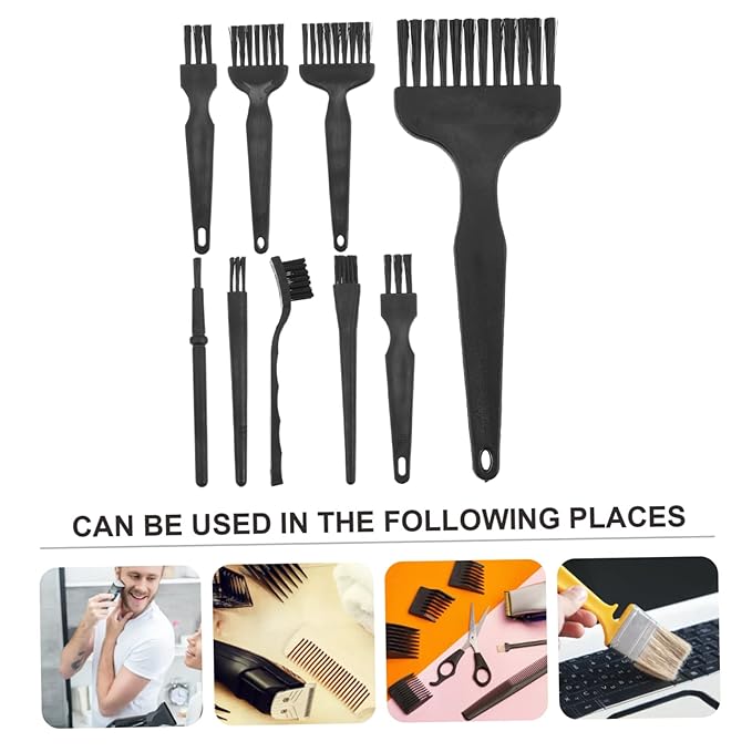 8pcs Electric Shaver Razor Cleaning Brush Bristle Brush for Men Electric Shaver Soft Bristle Cleaning Tool