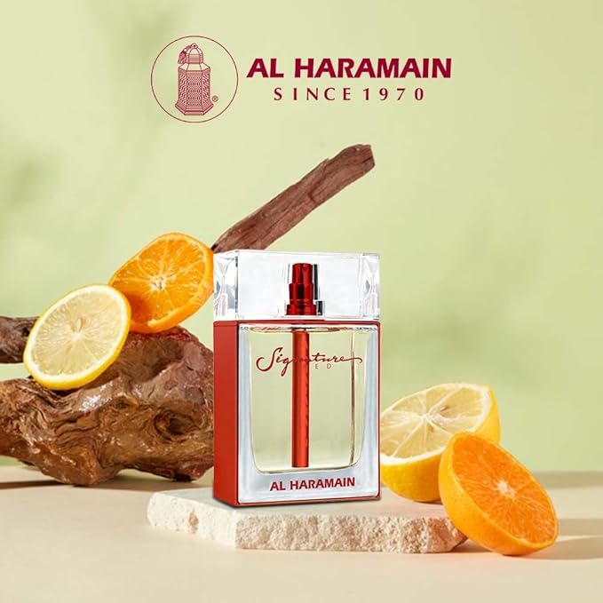 Al Haramain Signature Red Eau De Parfum Spray, 3,4 Ounce (Unisex)