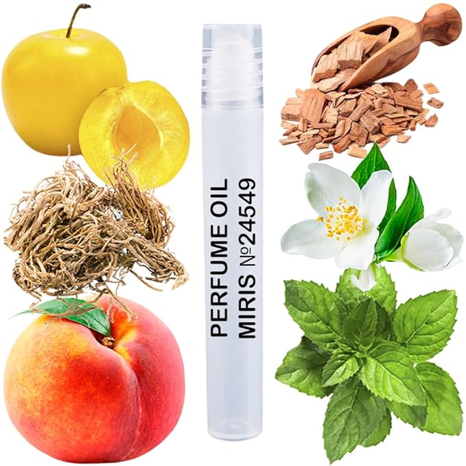 MIRIS No. 24549, Inspired by Dahlia Divin, Long-Lasting Perfume Oil for Women Roll-On, Rollerball 0.34 Fl Oz / 10 ml