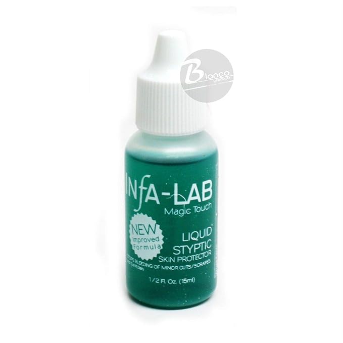 Infalab Magic Touch Liquid Styptic Skin Protector Stop Bleeding Cuts (2 pieces)