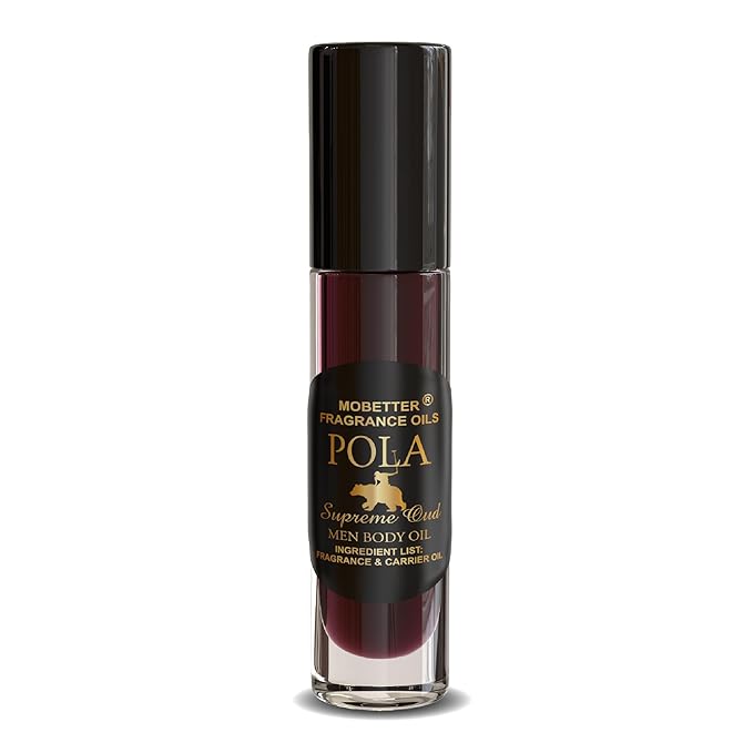 MOBETTER FRAGRANCE OILS Pola Supreme Oud Cologne for Men (10ml Roll On)