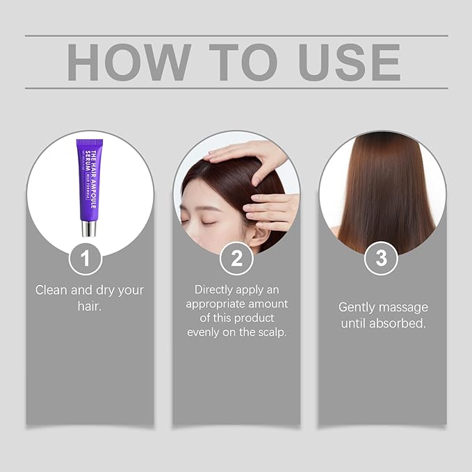 20g Hair Growth Serum for Thinning Hair – Scalp Treatment with Rosemary Oil & Niacinamide to Reduce Hair Loss, Strengthen Roots, and Add Shine