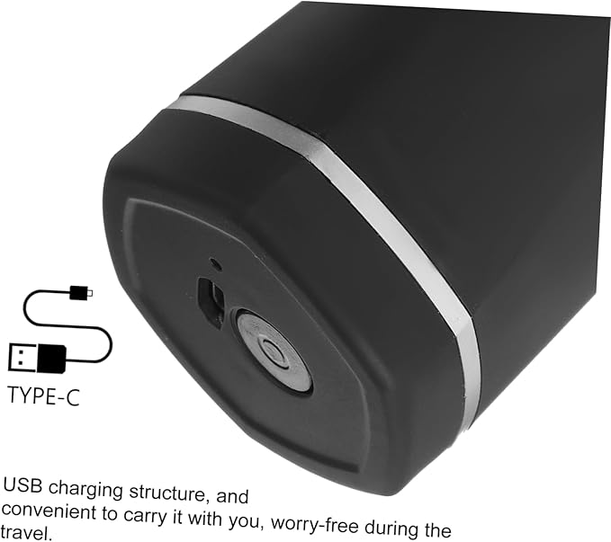 Beaupretty Men's Shaver Accessories USB Charging Shaver Daily Use Razor Comfortable One-Handed Control Reliable Design