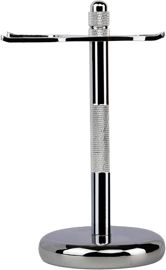 Premium Razor and Shaving Brush Stand Safety Razor Double-Sided Holder