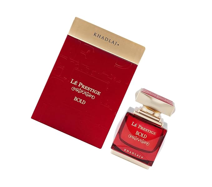 Khadlaj Lé Prestige Bold Eau de Parfum Spray for Unisex, 3.4 Ounce