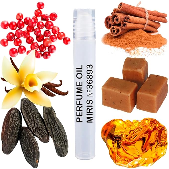 MIRIS No. 36893, Inspired by Strong With You Intens, Long-Lasting Perfume Oil for Men Roll-On, Rollerball 0.34 Fl Oz / 10 ml