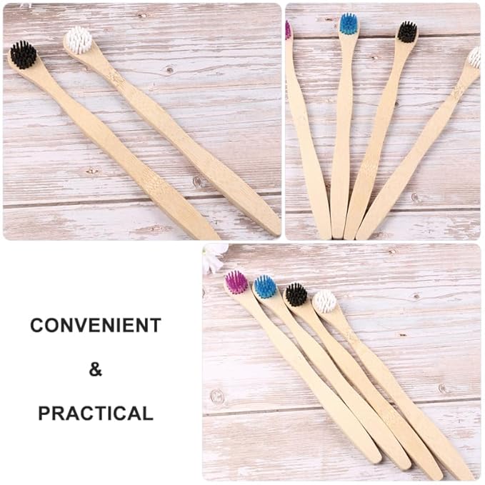 HEALLILY Tongue Cleaner 4Pcs Set Tongue Scraper and Cleaning Brush Oral Tools for Fresh Breath and Effective Bad Breath Removal Lightweight Portable 7.44In Length